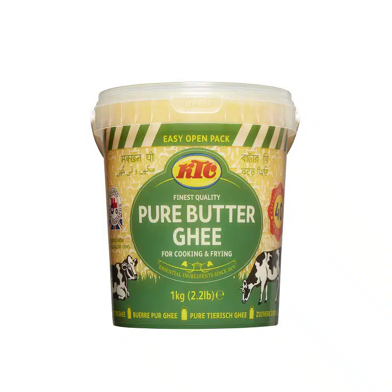 KTC Butter Ghee 6 x 1kg (tub)