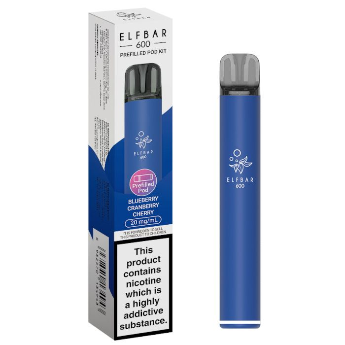 ELFBAR 600 KIT BLUEBERRY - 20MG
